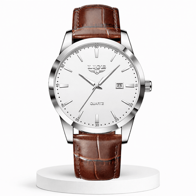 Relógio Masculino LIGE 89143 Quartzo – Elegância Casual com Funções Completas
