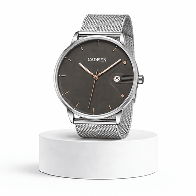 Cadisen C6150M Quartzo Masculino 40mm – Relógio Executivo com Calendário