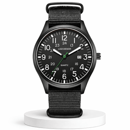 Relógio Masculino LIGE LG89178 Quartzo 42mm – Estilo Casual Robusto