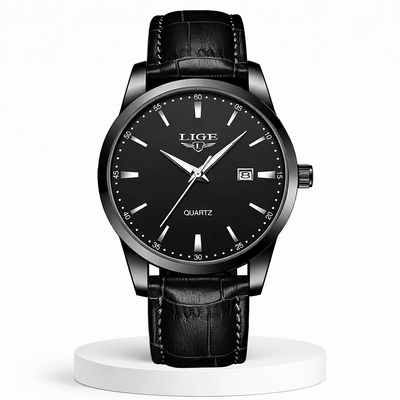 Relógio Masculino LIGE 89143 Quartzo – Elegância Casual com Funções Completas